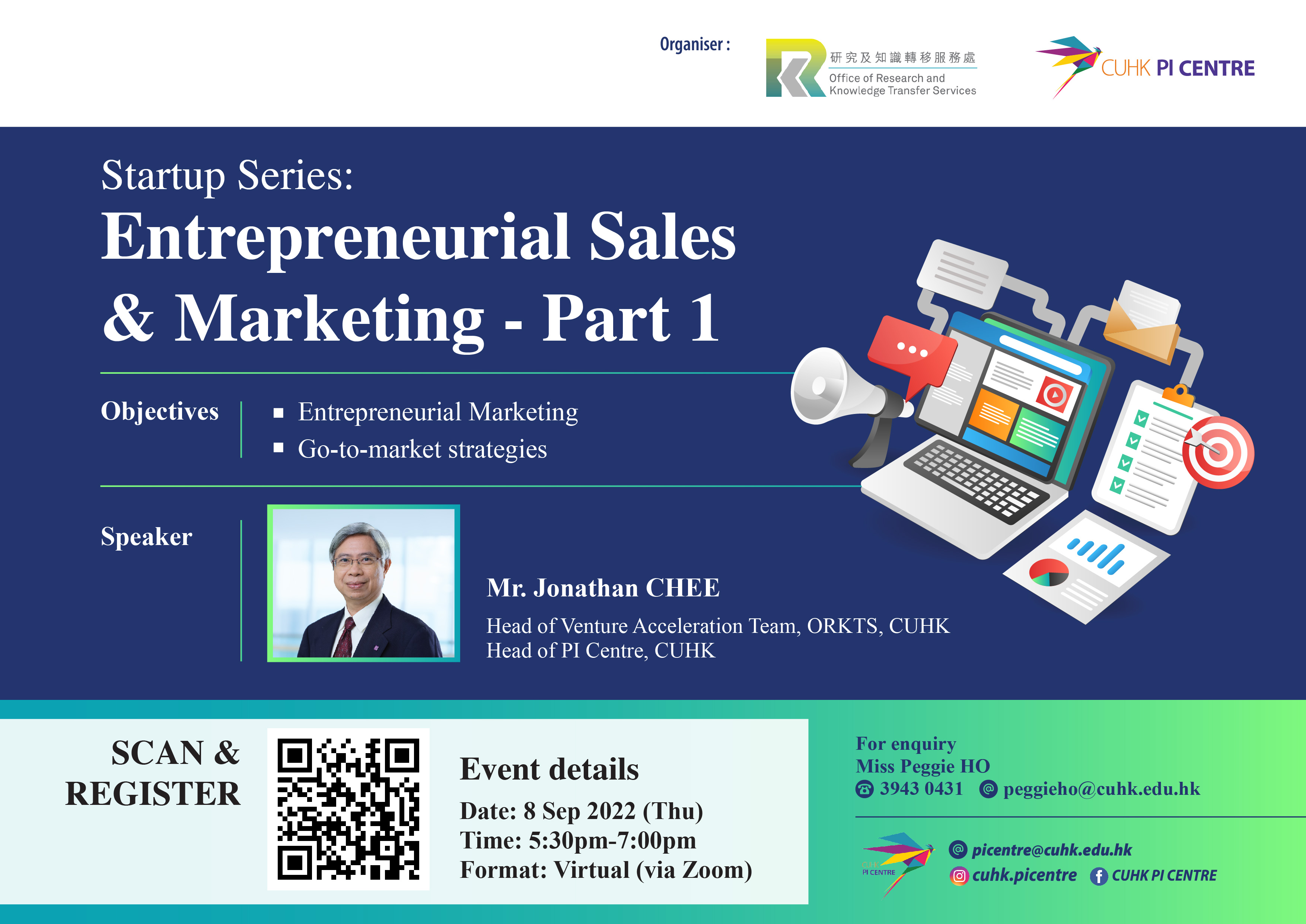 [Startup Series] Entrepreneurial Sales & Marketing  - Part 1