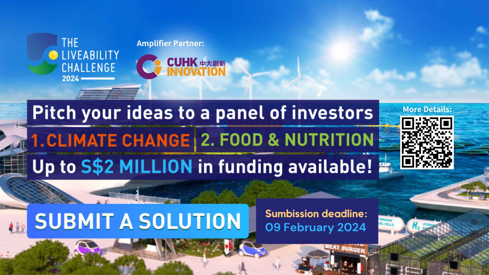 [CUHK Innovation Limited x TEMASEK FOUNDATION] The Liveability Challenge 2024