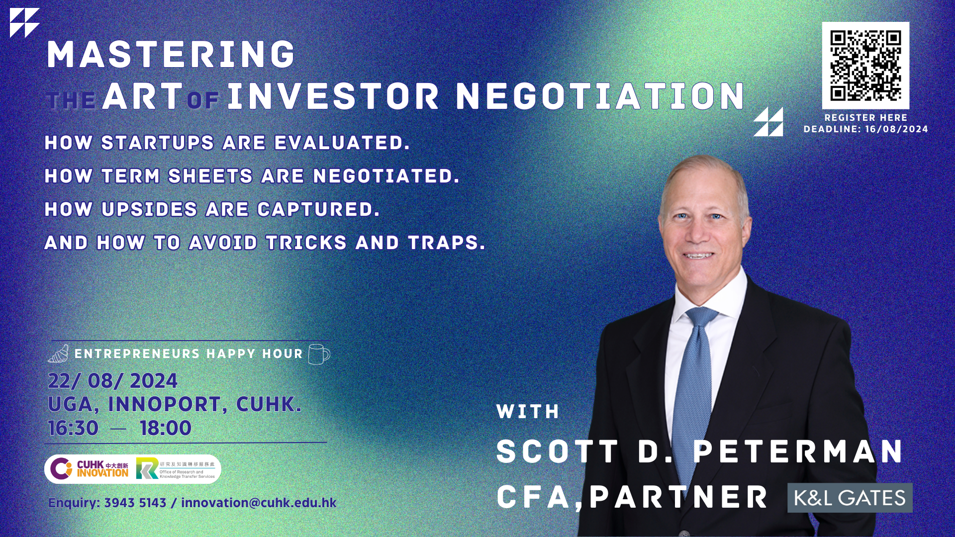 Mastering the Art of Investor Negotiation (22 Aug 2024)