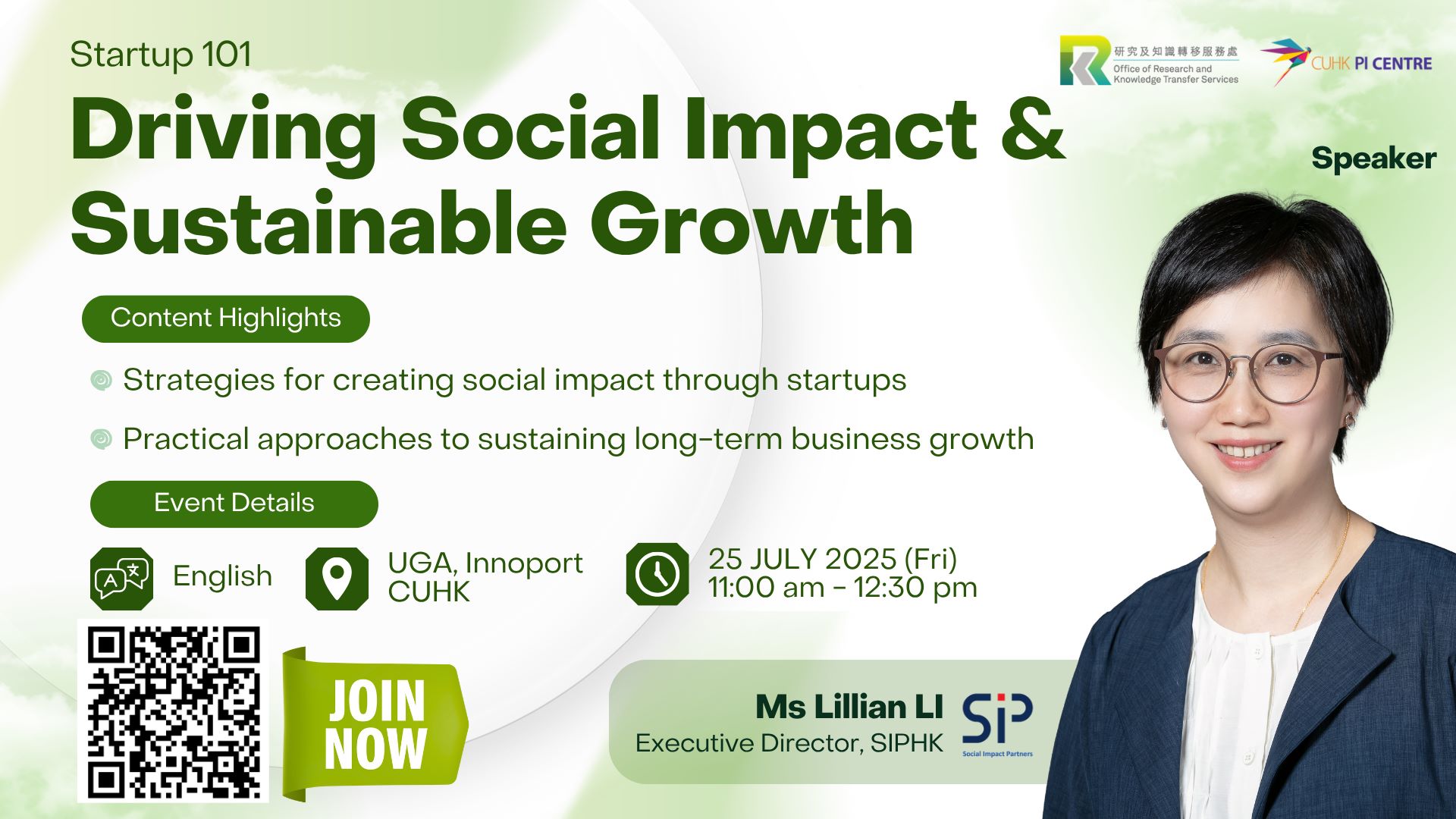Startup 101: Driving Social Impact and Sustainable Growth