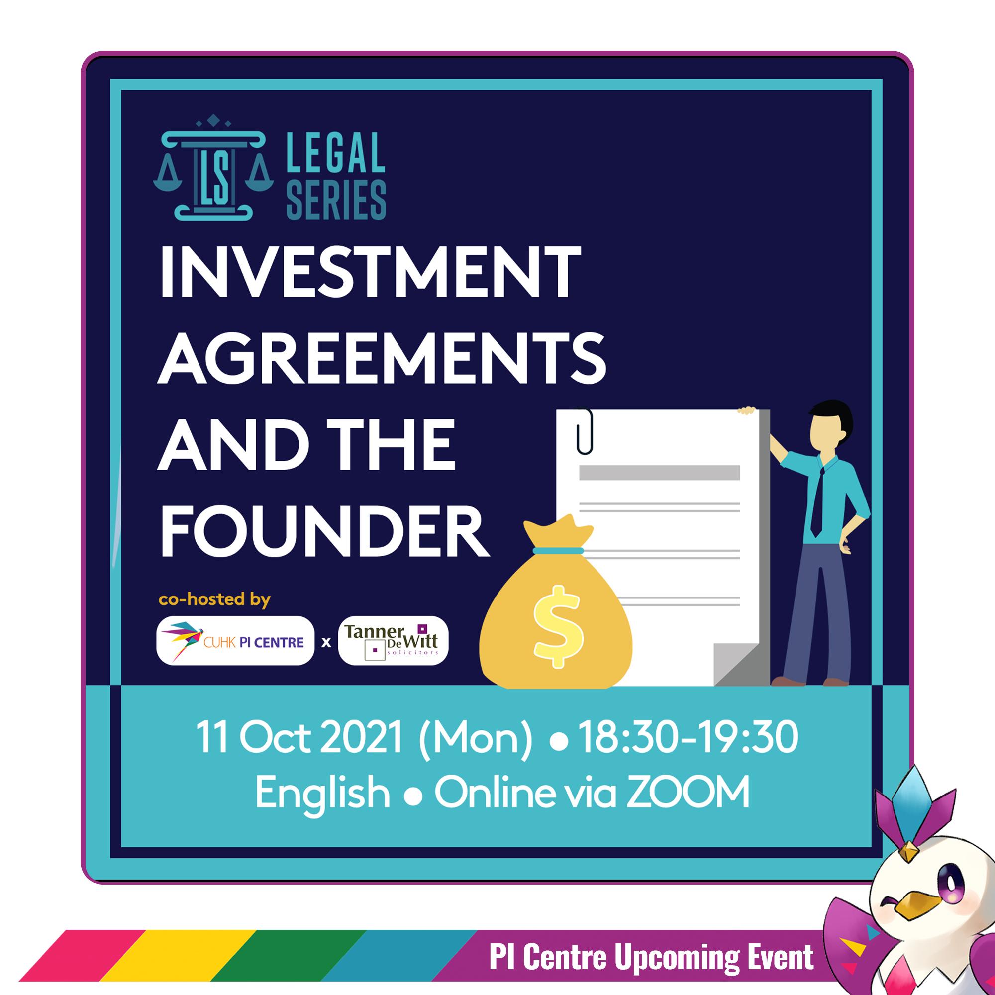 Legal Series: Investment Agreements and the Founder