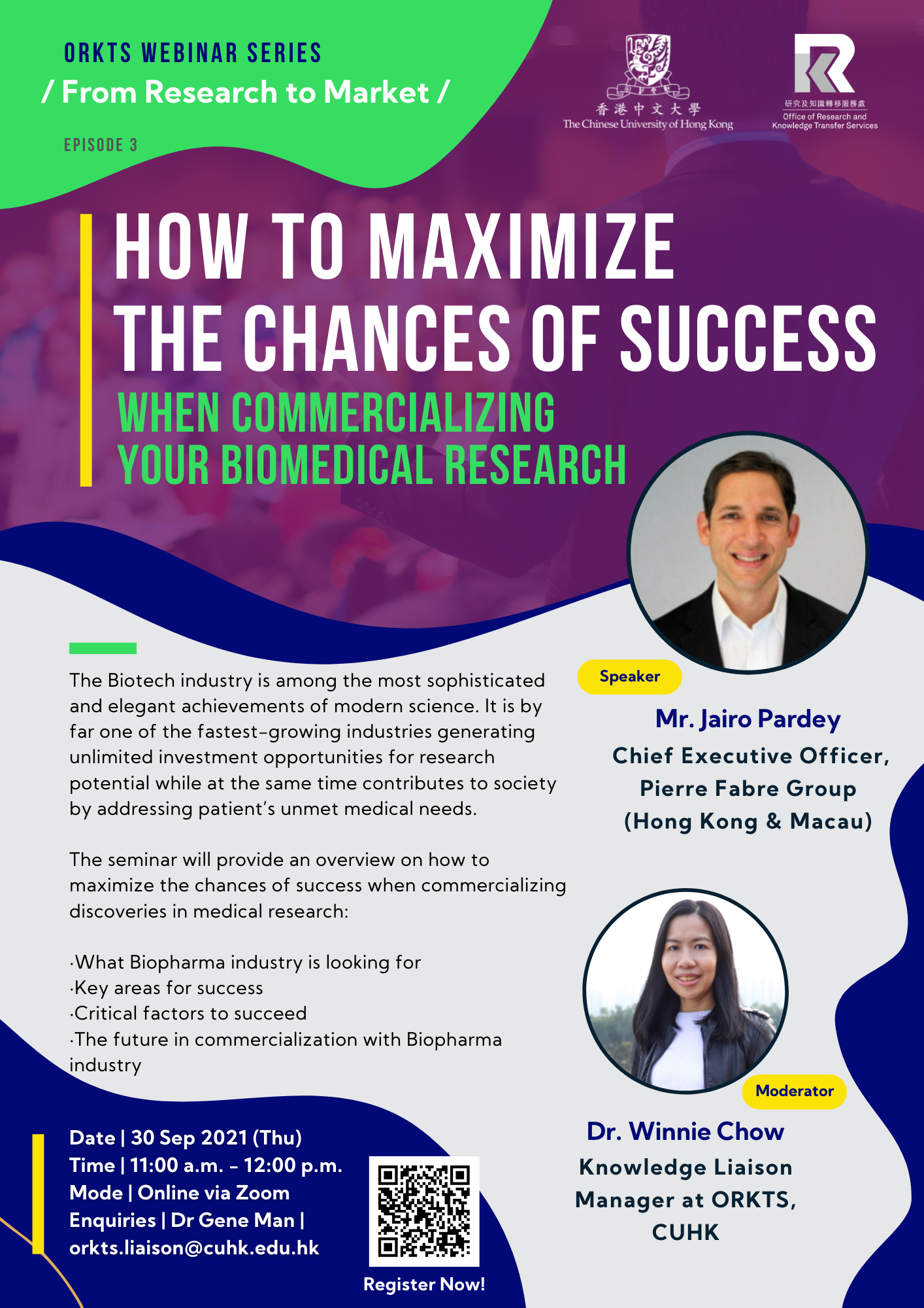 How To Maximize The Chances Of Success When Commercializing Your Biomedical Research