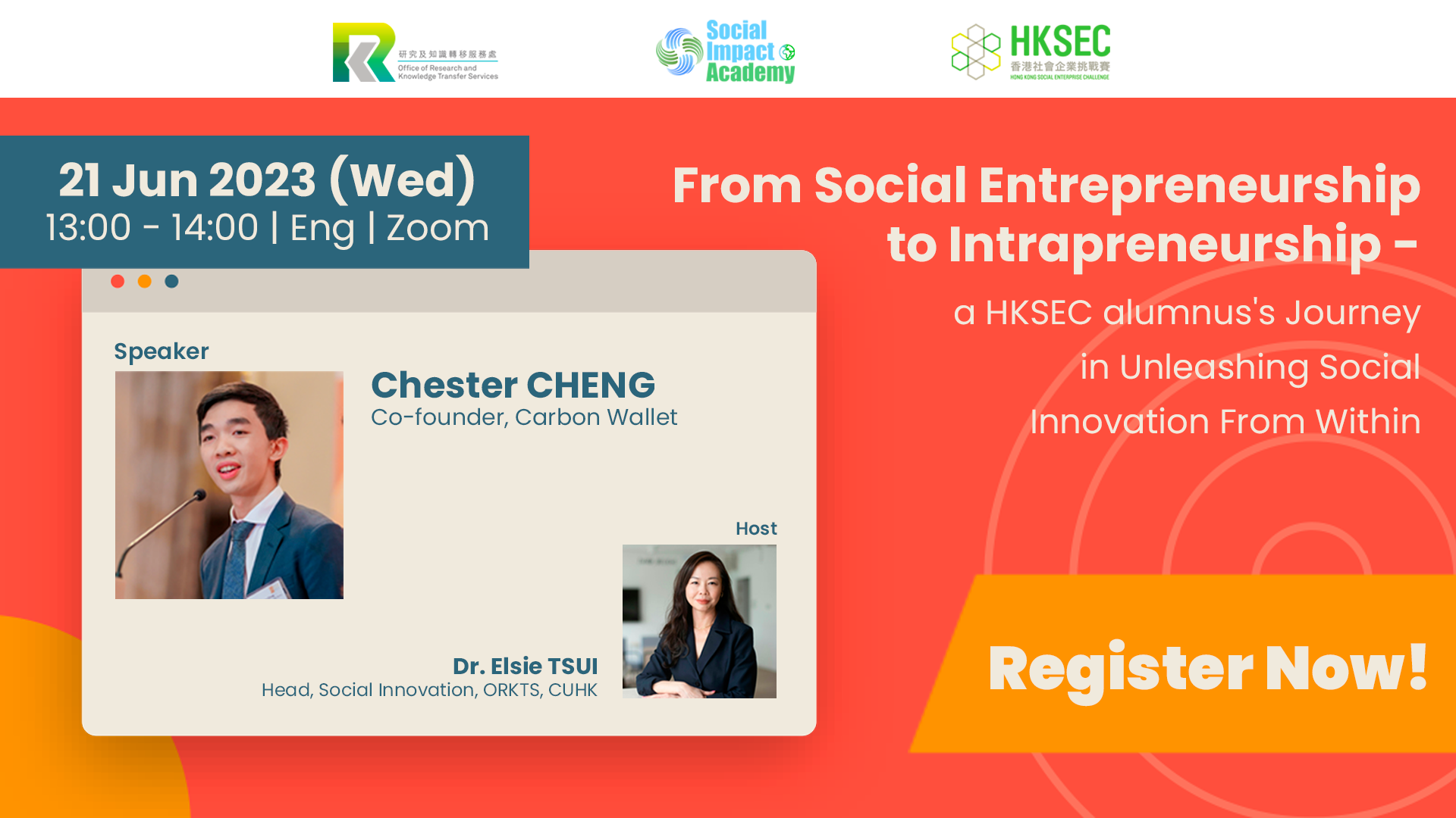 From Social Entrepreneurship to Intrapreneurship - a HKSEC alumnus's Journey in Unleashing Social Innovation From Within